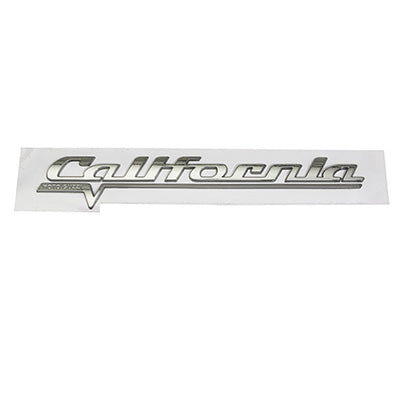 AUTOCOLLANT-STICKER-DECOR "CALIFORNIA" DE PLAQUE LATERALE GAUCHE OU DROIT ORIGINE PIAGGIO MOTO-GUZZI 1400 CALIFORNIA  -B063950-