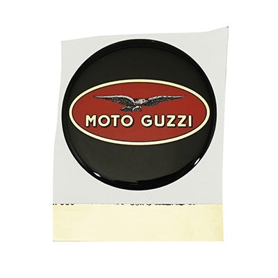 AUTOCOLLANT-STICKER-DECOR "MOTO-GUZZI" POUR VALISES ORIGINE PIAGGIO MOTO-GUZZI 1100 CALIFORNIA, 750 NEVADA  -GU03482000-