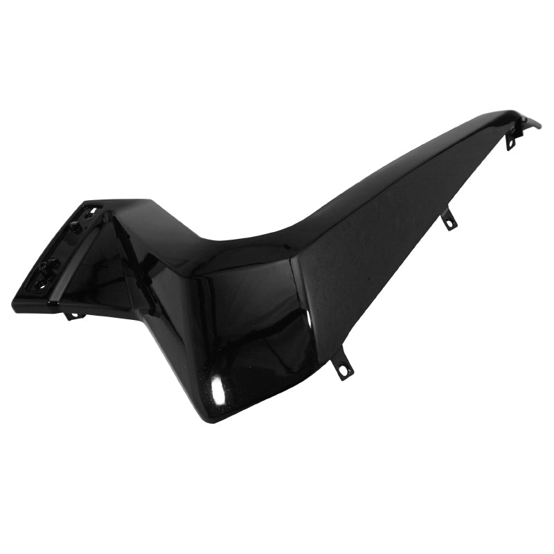 MAXISCOOTER LOWER BODY FAIRING ADAPTABLE YAMAHA 125 XMAX 2006+2009 - MBK 125 SKYCRUISER 2006+2009 GLOSS BLACK LEFT -P2R-