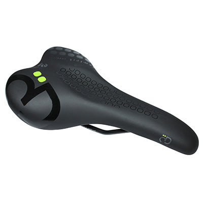 SELLE NEWTON GRAVEL - SPORT DENSITY LINE NOIR FEMME 267x146mm