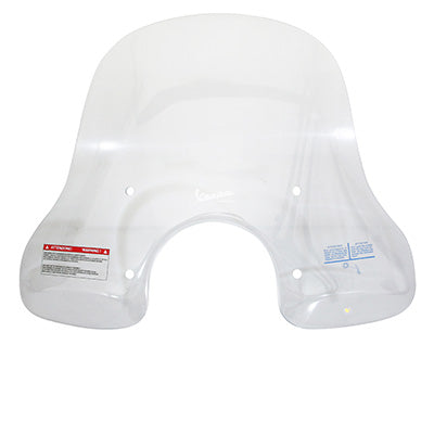 PARE-BRISE MOYEN TRANSPARENT ORIGINE PIAGGIO 125-250-300 VESPA GTS 2005+2013  -675048-