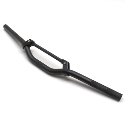 SCOOT REPLAY STREET ALU MAT BLACK HANDLEBAR L625MM WITH REINFORCEMENT BAR (H40MM UNDER BAR)