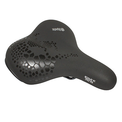 SELLE ROYAL FREEWAY FIT LOISIR A MEMOIRE DE FORME RENFORT LATERAL RELAXED NOIR 257x210mm 550g