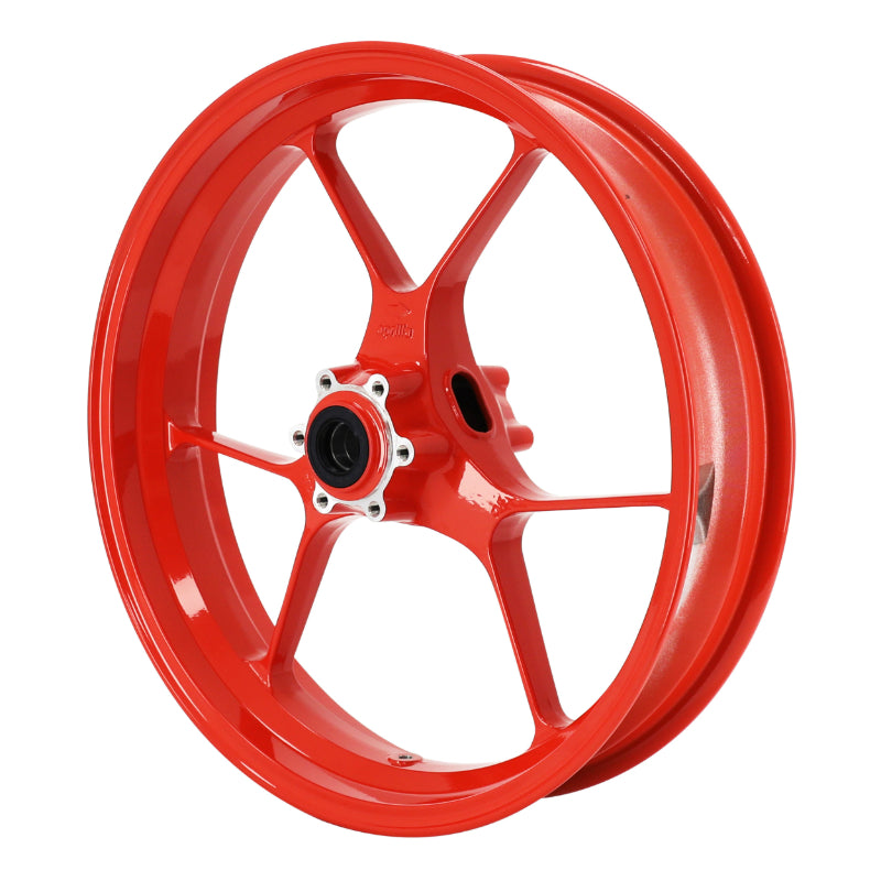 FRONT WHEEL RIM 3.50X17 RED GENUINE APRILIA 1000-1100 RSV4, TUONO -2B002105-