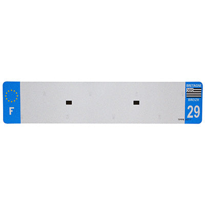 BANDE PLAQUE AUTO 520x110 POUR PVC VIERGE DEP. 29-EURO (VENDU A L'UNITE)