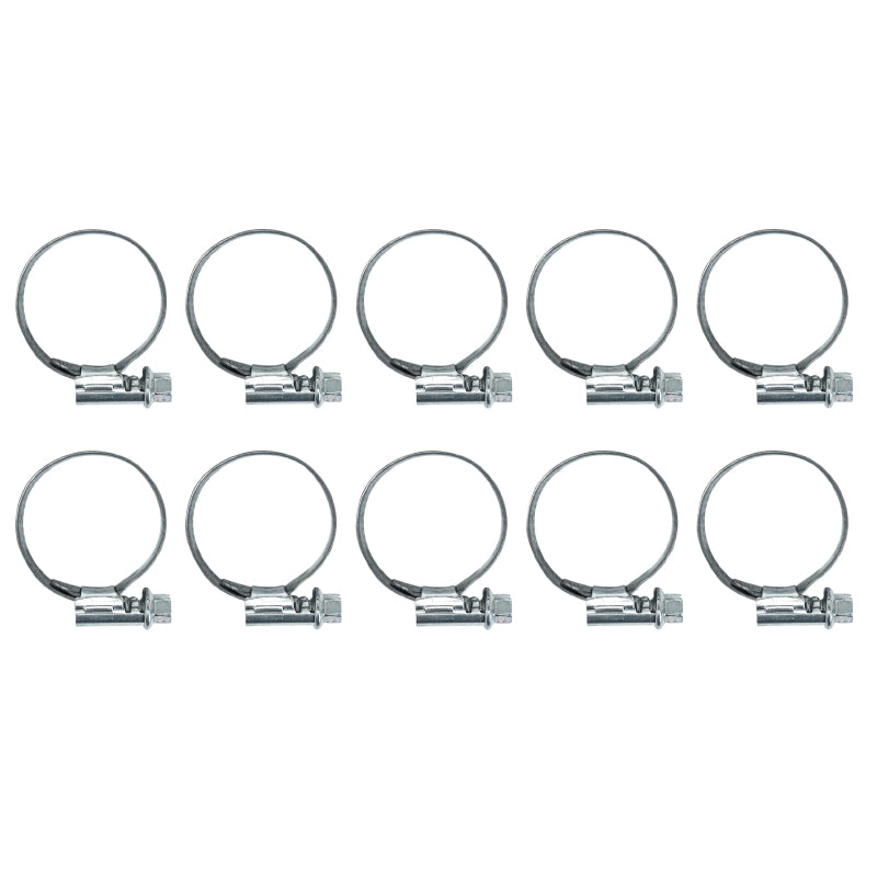 COLLIER DE SERRAGE METAL A CREMAILLERE 23x32mm  (SACHET DE 10 PIECES) LARGEUR 9mm  -SELECTION P2R-