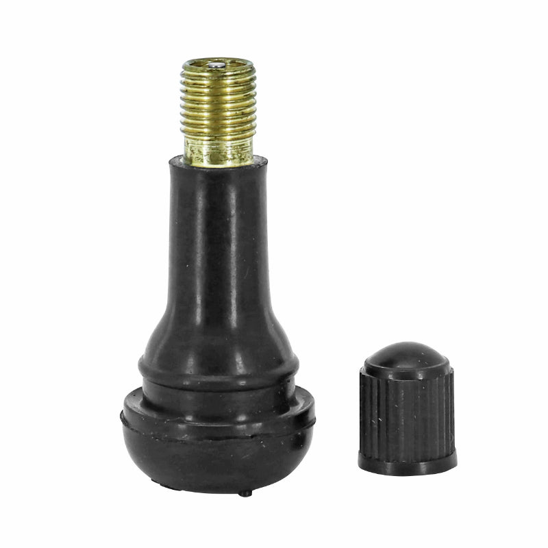 VALVE DE PNEU TUBELESS DROITE (LONGUEUR 40mm)  (VENDU A L'UNITE)  -P2R-