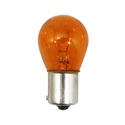 AMPOULE-LAMPE 12V 21W BA15S ORANGE ORIGINE PIAGGIO COMMUN A LA GAMME -584004-