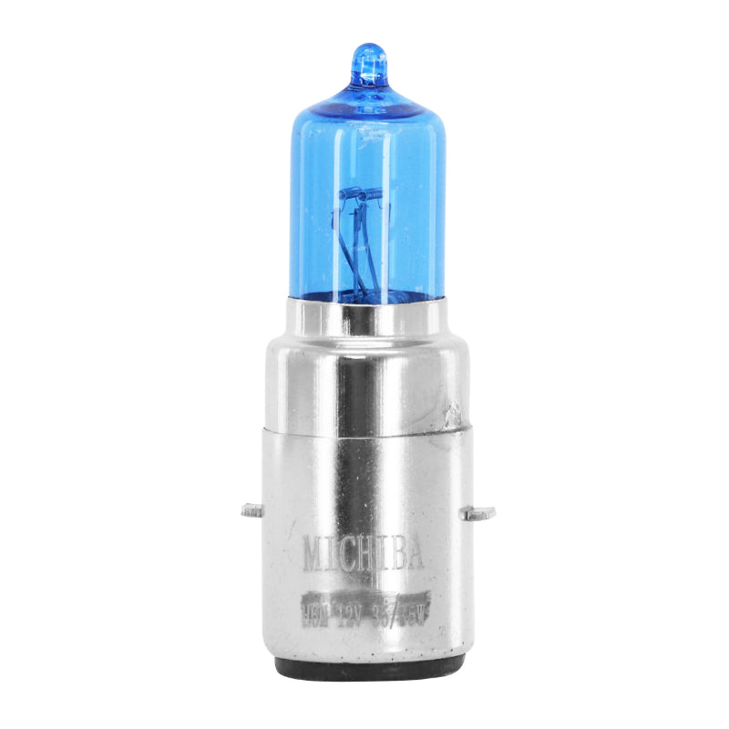 AMPOULE-LAMPE HALOGENE PERFORMANCE S2 12V 35-35W CULOT BA20d SUPER BLEU (PROJECTEUR) (VENDU A L'UNITE)  -P2R- **