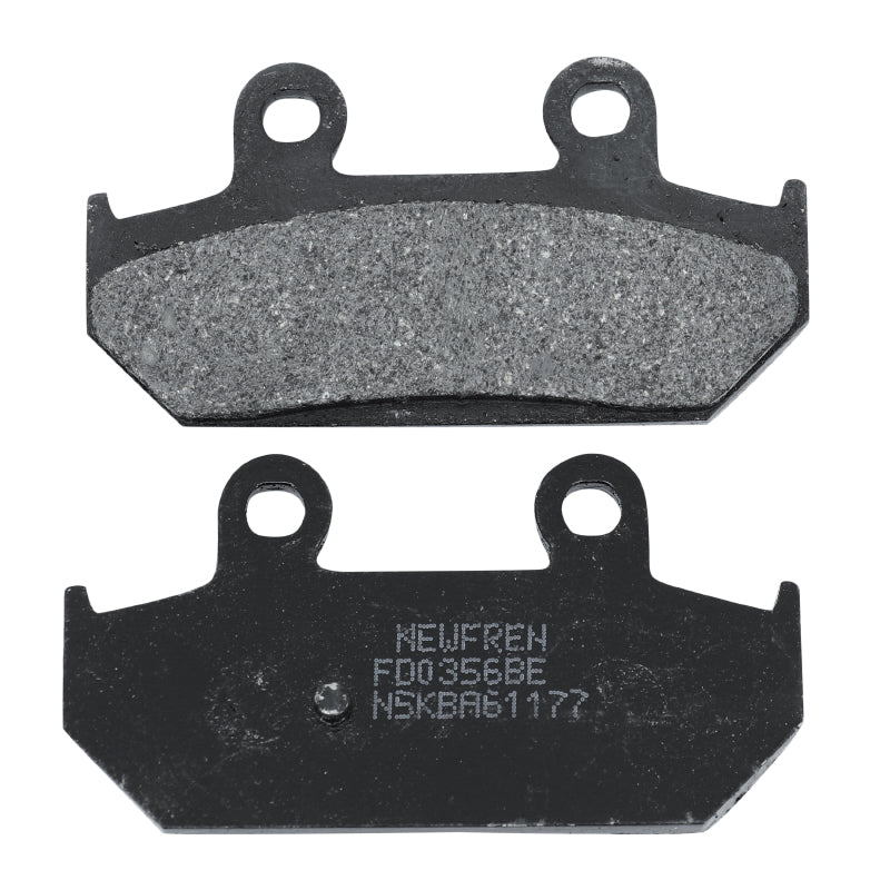 NEWFREN BRAKE PADS FOR SUZUKI 400 BURGMAN 2007+ AR, 650 BURGMAN 2002+ AR (L 88mm - H 46.5mm - D 8.3mm) (FD0356BE) (ELITE ORGANIC)