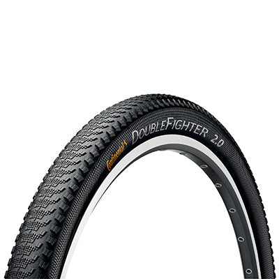 MTB TIRE 29 X 2.00 CONTINENTAL DOUBLE FIGHTER BLACK TR (50-622)