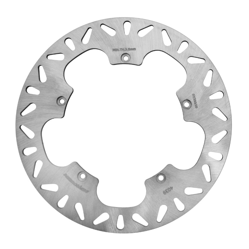 BRAKE DISC ADAPTABLE MBK 50 X POWER 2004+ AV, YAMAHA 50 TZR 2004+ AV, APRILIA 50 RS 1999+2005 AV (EXT 280mm - INT 155mm - 5 HOLES) (DF4039A) -NEWFREN-