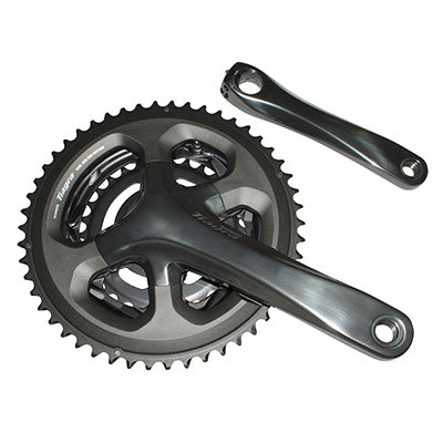 SHIMANO 10S ROAD CRANKSET. TIAGRA 4703 SILVER 170mm 50-39-30