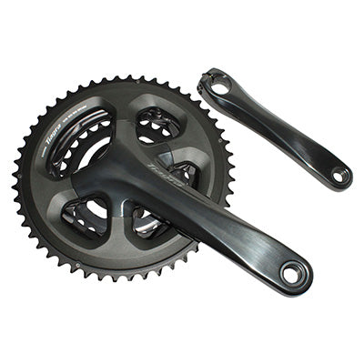 SHIMANO 10S ROAD CRANKSET. TIAGRA 4703 SILVER 175mm 50-39-30