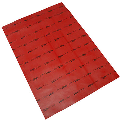 FEUILLE TOILE DE MEMBRANE CYCLO ADAPTABLE SOLEX ROUGE (210x300 mm)  SELECTION P2R-