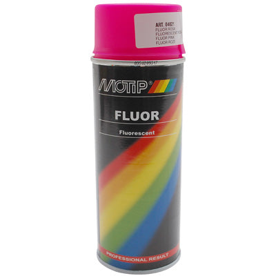 MOTIP PRO FLUO PINK SPRAY PAINT AEROSOL 400ml (04021)