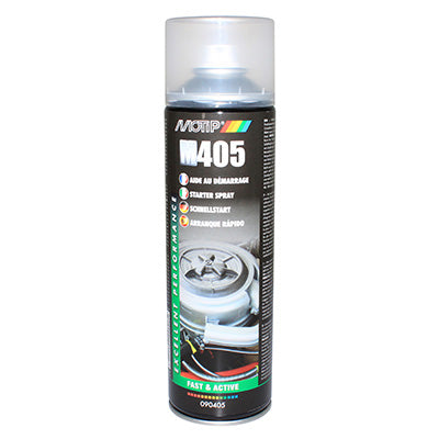 BOMBE AIDE AU DEMARRAGE MOTIP M405 QUICKSTART (AEROSOL 500 ml)