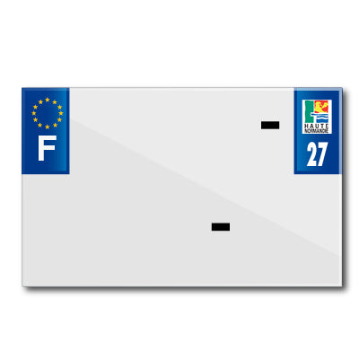 MOTORFIETSPLAATSTRIP 210x130 VOOR BLANCO PVC DEP. 27-EURO (AFZONDERLIJK VERKOCHT)