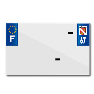 MOTORFIETSPLAATSTRIP 210x130 VOOR BLANCO PVC DEP. 67-EURO (AFZONDERLIJK VERKOCHT)