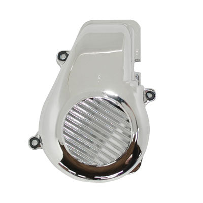 VOLUTE-CACHE TURBINE SCOOT REPLAY POUR MBK 50 BOOSTER 1990+2003, ROCKET, NG, STUNT 1990+2003-YAMAHA 50 BWS 1990+2003, SPY, BUMP, SLIDER 1990+2003  CHROME