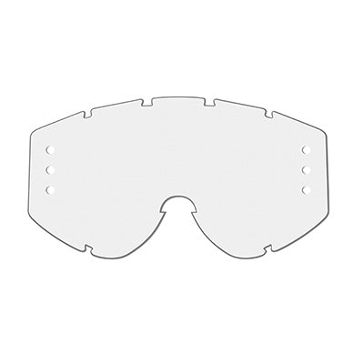 ECRAN PROGRIP 3215 POUR MASQUE-LUNETTES CROSS MODELE 3200-3201-3204-3301-3450 TRANSPARENT SIMPLE ECRAN POUR ROLL OFF SPECIAL ANTI-STICK - ANTI-BUEE-ANTI-RAYURES-ANTI-U.V.