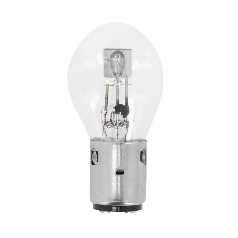 AMPOULE-LAMPE STANDARD  6V 25-25W CULOT BA20d BULB S1 BLANC (PROJECTEUR) (VENDU A L'UNITE)  -FLOSSER-