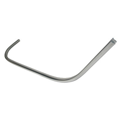 BAGUETTE DE TABLIER AV SCOOT ADAPTABLE PIAGGIO 50-125 VESPA LX 2005+ CHROME GAUCHE  -SELECTION P2R-