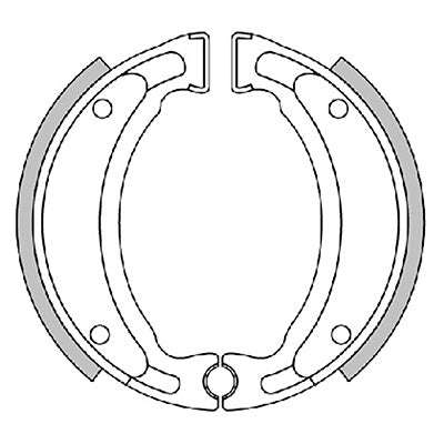 BRAKE SHOE SCOOT POLINI ORIGINAL ADAPTABLE FOR MBK 50 STUNT AR, OVETTO AR, X-LIMIT AR - YAMAHA 50 SLIDER AR, NEOS AR, DTR AR - CPI 50 HUSSAR AR, OLIVER AR - MALAGUTI 50 F12 AR (DIAM 110