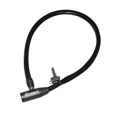 ANTIVOL VELO CABLE A CLE AUVRAY DIAM  5 mm L 65 cm