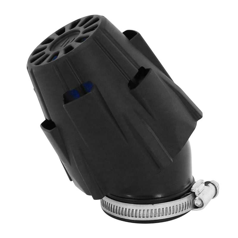 POLINI BLUE AIR BOX PHBH BLACK AIR FILTER 30° ANGLED MOUNTING DIAM 46 (203.0097)