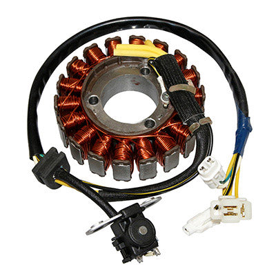 MAXISCOOTER ONTSTEKING STATOR AANPASBAAR APRILIA 125 LEONARDO 1996+2004, SCARABEO 1999+2004 (18 POLEN) -SGR-