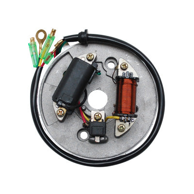 STATOR ALLUMAGE CYCLO ADAPTABLE MBK 51 ELECTRONIQUE TYPE MORIYAMA AVEC PLATINE  -P2R-