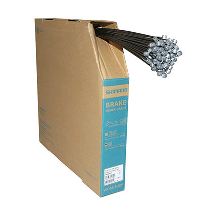 SHIMANO MTB STEEL BRAKE CABLE 1.6mm 2.05M (SOLD IN BOXES OF 100)