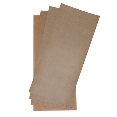 JOINT PAPIER HUILE INDECHIRABLE 150° EPAISSEUR 1x0,15 mm-1x0,25 mm-2x0,50 mm FEUILLE DE 475 x 210 mm (4 FEUILLES)  -SELECTION P2R-