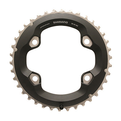 4BRA D.96 MTB CHAINRING FOR SHIMANO SLX M7000 DOUBLE 38T OUTER GENUINE 11V.