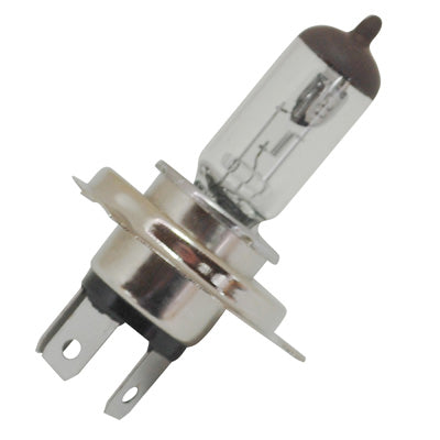 HALOGEN LAMP BULB H4 12V 60-55W CLASSIC BASE P43t WHITE (PROJECTOR) (SOLD INDIVIDUALLY) -P2R-