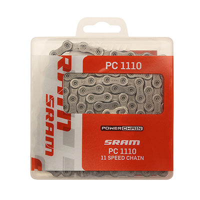 11 SPEED BICYCLE CHAIN. SRAM PC1110 NX MTB 114 LINKS (DO NOT USE ON E-BIKES)