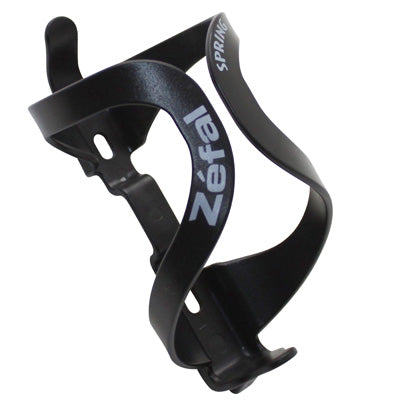 ZEFAL SPRING BLACK SUPER FLEXIBLE BOTTLE CAGE (THERMOPLASTIC RESIN)