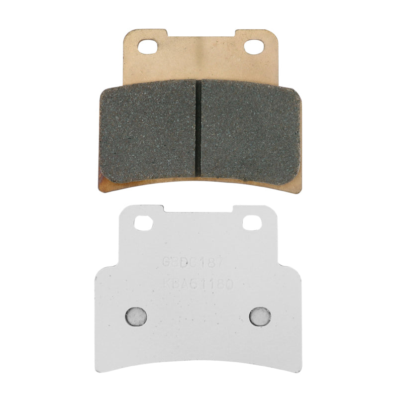 PLAQUETTE DE FREIN CL BRAKES POUR APRILIA 750 DORSODURO 2008+ AV, 750 SHIVER 2007+ AV, 850 MANA 2007+ AV-YAMAHA 125 YZF-R 2014+, 125 MT 2015 AV (1 JEU DE 2 PLAQUETTES) (1187 XBK5 SPORT METAL FRITTE)