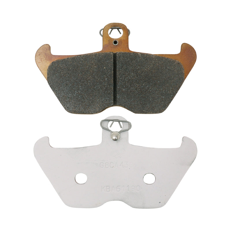 PLAQUETTE DE FREIN CL BRAKES POUR BMW K 100 LT, K 1100 LT, K 1200 LT, K 1200 RS, K1, R 1100 RS, R 1100 RT, R 1100 S, R 1150 GS, R 80 R, R 850 C  (1 JEU DE 2 PLAQUETTES)  (2430 XBK5 SPORT METAL FRITTE)