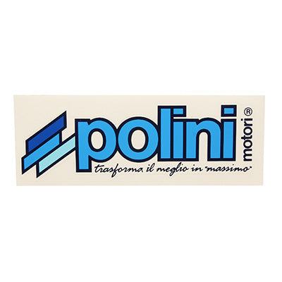 AUTOCOLLANT-STICKER POLINI BLUE LINE (16x6cm) (097.0033)