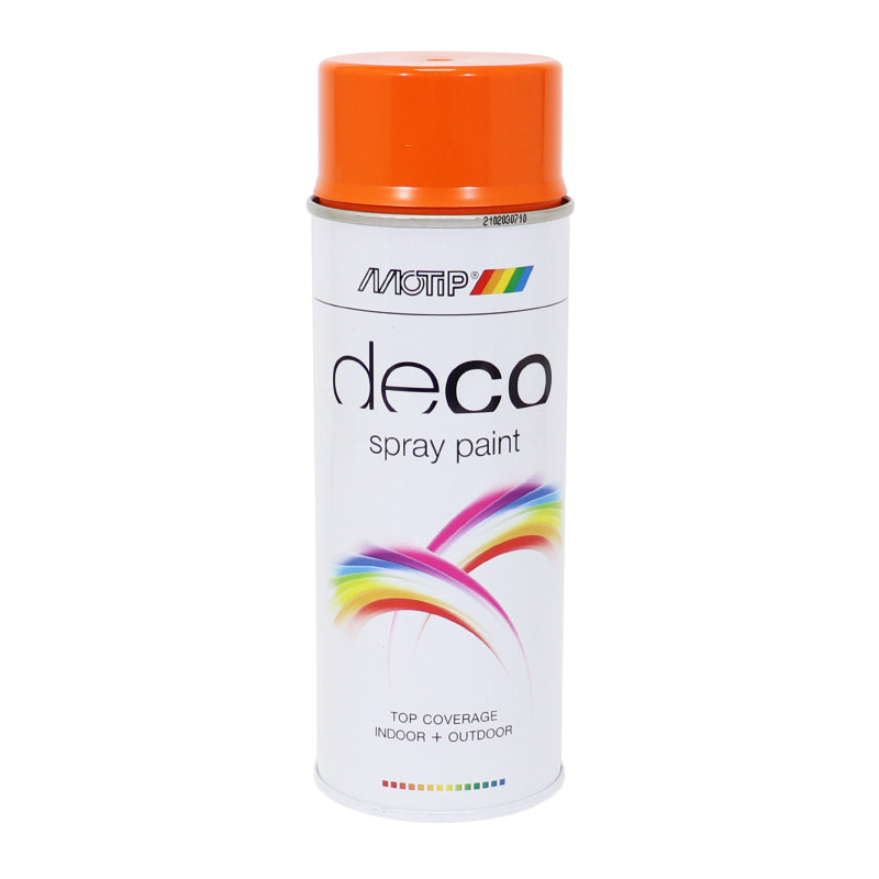 MOTIP DECO GLYCERO GLANZEND ORANJE KTM SPUITVERF 400ml (01605)