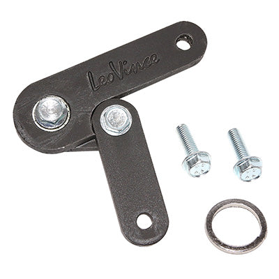 PATTE DE POT SCOOT LEOVINCE TOURING POUR MBK 50 BOOSTER, STUNT-YAMAHA 50 BWS, SLIDER