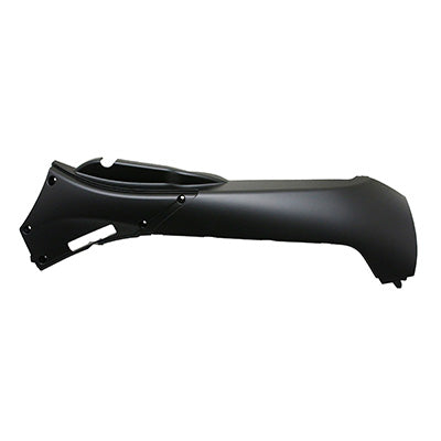 LINKER SPOILER ORIGINEEL PIAGGIO 300-500 MP3 BUSINESS 2014+ MAT ZWART 93-B -2B000714500NO-