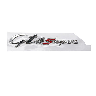 AUTOCOLLANT-STICKER-DECOR "GTS SUPER" D'AILE ARRIERE DROITE ORIGINE PIAGGIO 125-300 VESPA GTS 2016+2020  -2H001664-