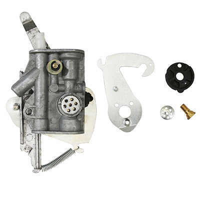 COMPLETE SOLEX ADAPTABLE MOPED CARBURETOR WITH 4-PIECE KIT (1 JET + 1 GRILLE + 1 FUEL FILTER + 1 VALVE LEVER + 1 PULLEY) -P2R SELECTION-