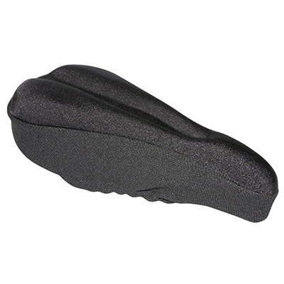 COUVRE SELLE VELO P2R NEOPRENE-GEL MEMOIRE DE FORME NOIR 300X155mm