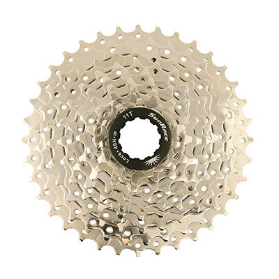 9V-CASSETTE. SUNRACE M98 11-36 MTB VOOR SHIMANO NIKKEL (BOEK IN DOOS) (11-13-15-18-21-24-28-32-36)