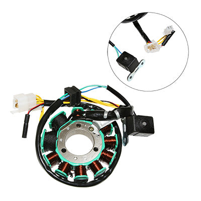 STATOR ALLUMAGE MAXISCOOTER ADAPTABLE SYM 125 JOYRIDE 2001+, HD EVO 2005+  (R.O 31120H9A001)  -TOP PERFORMANCES-