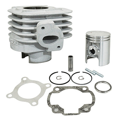 AANPASBARE SCOOTCILINDER MBK 50 OVETTO 2T, MACH G-YAMAHA 50 NEOS 2T, JOG-APRILIA 50 SR-MALAGUTI 50 F10 -ALU NIKASIL AIRSAL-